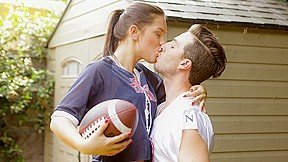 Alina Lopez & Lucas Frost in Touchdown – NubileFilms