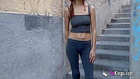 Horny neighbour: Jordana gives his prize to a guy who loves FAKings