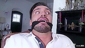 Ravishing Latin lady with tan lines got fucked in front of her partner and liked it